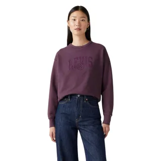Levis - Sweatshirt für Damen, Rundhalsausschnitt (Pflaumenfarben Perfekt)