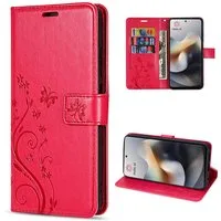 betterfon Handyhülle Handyhülle für Motorola Moto G56 Handytasche Schutzhülle in Schwarz, Bookstyle-Hülle: Magnetverschluss 3 Kartenfächer & Standfunktion