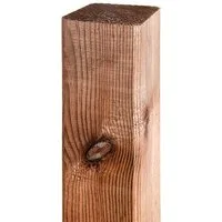 HaGa Zaunpfosten 10 Stk. HOLZPFOSTEN 7cm x 7cm x 100cm Pfosten