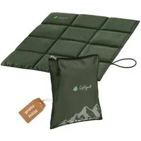 Gipfelgaudi Thermositzkissen Outdoor Sitzkissen faltbar inkl. Tasche, Ultraleicht & Wasserfest, isolierend, rutschfest und bequem