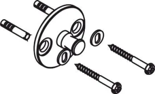 Hansgrohe Befestigung Axor Citterio DAPM , 96768000 96768000