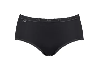 sloggi - sloggi Basic+ Midi 4P schwarz - Gr. - 50