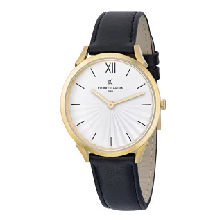 Pierre Cardin Pigalle Plissée Schwarz Unisex Armbanduhr CPI.2005