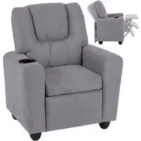 COSTWAY Kindersofa, Kindersessel mit verstellbarer Rückenlehne & Fußstütze