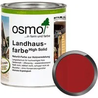 osmo Wetterschutzfarbe Landhausfarbe High Solid 2,5 LTR