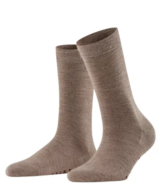 FALKE - FALKE Softmerino Damen pebble - Gr. - 35.5