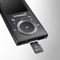Intenso MP3 Player Video Scooter Bluetooth 64GB 1,8 Zoll Display schwarz MP3-Player
