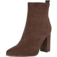 Salinyang Damen Stiefeletten Elegant mit Blockabsatz & spitzer Form Stiefelette