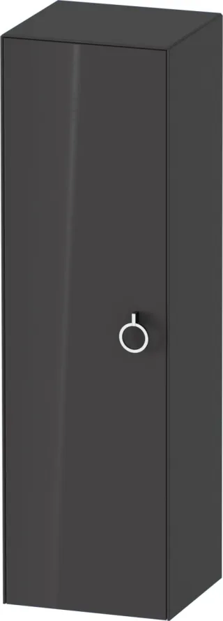 Duravit White Tulip Halbhochschrank Graphit Hochglanz 400x360x1320 mm - WT1333LH1H1 WT1333LH1H1