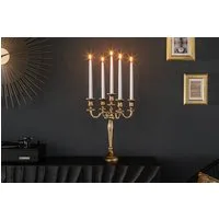 riess-ambiente Kerzenständer MODERN BAROCK 40cm gold, Metall · Kerzenhalter · Deko · Barock-Design