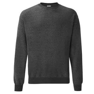 Fruit of the Loom - "Classic" Sweatshirt Eingesetzt für Herren/Damen Unisex (Dunkelgrau)