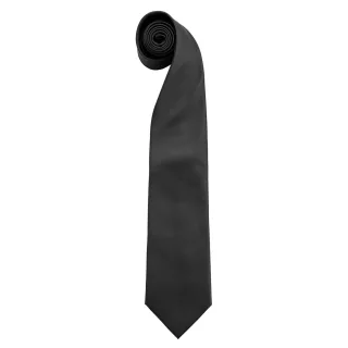 Premier - "Colours Fashion" Krawatte für Herren (Schwarz)