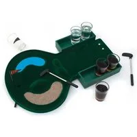 Goods+Gadgets Minigolf-Set Goods+Gadgets Minigolf Set – Trinkspiel Golf Saufspiel Partyspiel, Drinking Golf Partyspiel