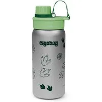 ergobag Trinkflasche Edelstahl Trinkflasche, auslaufsicher und kohlensäuregeeignet