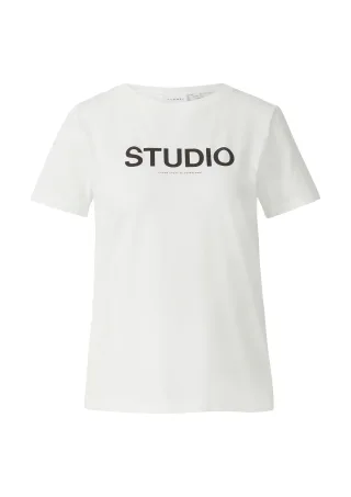 comma - T-Shirt weiß - Gr. - 40