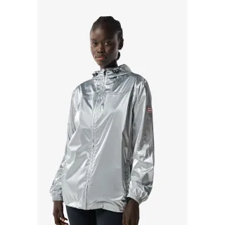 Hunter Packable Unisex Erwachsene Silber Regenjacke