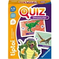 Ravensburger Spiel tiptoi® Quiz Dinosaurier, Kinderspiel, Made in Europe