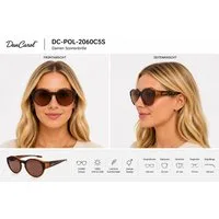 DanCarol Sonnenbrille DC-POL-2060- - mit Polariziert Gläser Die Überbrille, ideal für Brillenträger