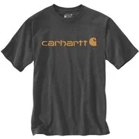 Carhartt T-Shirt Carhartt Logo T-Shirt dunklegrau