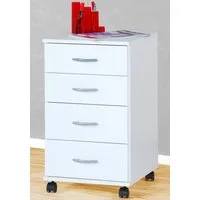 VOGL Möbelfabrik Rollcontainer Barrie, Bürocontainer, (1 St), verschiedene Ausführungen, mit Schubladen, Höhe 67 cm, Made in Germany