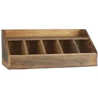 Ib Laursen Kochlöffelhalter Ib Laursen Besteckkasten Unika Holz (26x20x50cm)