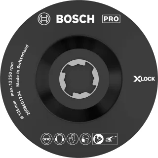 Bosch PRO X-LOCK SCM Stützteller mit Mittelstift - 2608601724