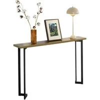 SoBuy Konsolentisch FSB50, Flurtisch Dekotisch Sideboard schmaler Beistelltisch Sofatisch