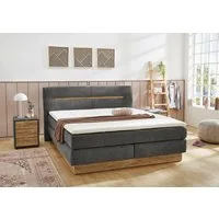 Jockenhöfer Gruppe Boxspringbett Nika erhältlich in der Größe 180x200cm, mit Bettkasten, 7-Zonen-Matratze, Topper, mehrere Härtegrade wählbar
