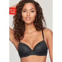 LASCANA Schalen-BH mit Spitze in Kussmund-Optik, sexy Dessous, auch für große Größen