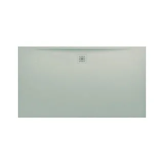 LAUFEN Duschwanne Pro aus Marbond 1800x1000x34 Ablauf lange Seite Hellgrau, H2119560770001 H2119560770001