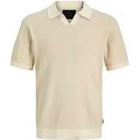 Jack & Jones Poloshirt Blahudson Knit Split Neck mit Splitneck-Ausschnitt