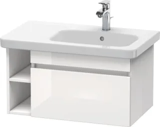 Duravit DuraStyle Waschtischunterbau wandhängend Weiß Hochglanz 730x448x398 mm - DS639302222 DS639302222
