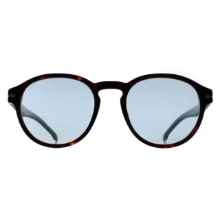 Hugo Boss Runde Herren Havanna Azurblau Photochromic BOSS 1506/S