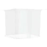 vidaXL Moskitonetz Moskitonetz zum Aufhängen 156 Mesh Weiß 220x180x180 cm (1 St)