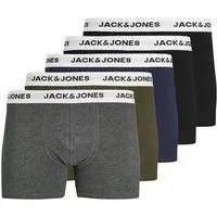Jack & Jones Trunk JACBASIC WHITE WB TRUNKS 5 PACK NOOS (Packung, 5-St)