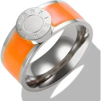 ROUGEMONT Fingerring Extravaganter emaillierter Damen Ring Wasserfest und hypoallergen, Hypoallergen und Wasserfest