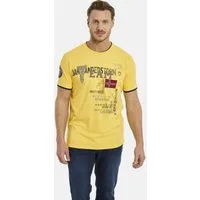 Jan Vanderstorm T-Shirt SÖLVE aus robustem Baumwolljersey