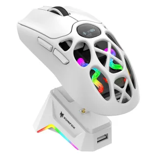XUNFOX H16Pro Tri-mode RGB Gaming Mouse with Digital Screen Display 800-12000DPI Dual 1K Return Rate 70g Lightweight Gme