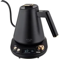 Adler Wasserkocher AD 1349 Wasserkocher 1 L mit langem Ausguss mit Temperatureinstellung
