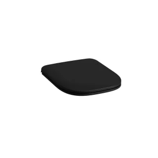 LAUFEN WC-Sitz+Deckel MEDA SLIM m. Absenkautom. abnehmbar schwarz matt, H8911157160001 H8911157160001