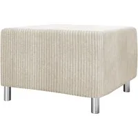 MIRJAN24 Polsterhocker Dover Cord, 65x56x42 cm