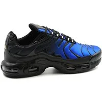 Sonderpostendiscount Herrenschuhe Sneaker mit Luftpolster H075 Blue/Black Sneaker