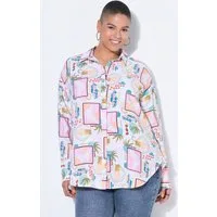 Studio Untold Hemdbluse Hemdbluse oversized Patch-Print