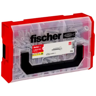 Fischer Dübelsortiment L-BOXX mini SX Plus (210 Teile) - 532892