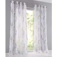 Kutti Vorhang Danny (1 St), Ösen, halbtransparent, Polyester, pflegeleicht, bedruckt