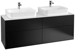 Villeroy & Boch Waschtischunterschrank Finion F18 1600x603x501mm für 2 WT , F18100PD F18100PD