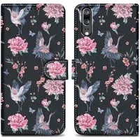 Cadorabo Handyhülle für Huawei P20 Hülle Huawei P20, Handy Schutzhülle - Hülle, Standfunktion, Kartenfach, Magnetverschluss