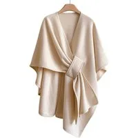 Oemmn Poncho Damen Schal,Poncho,Wärmender Schal für alle Jahreszeiten