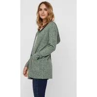 Vero Moda Strickjacke VMDOFFY LS OPEN HOOD CARDIGAN GA NOOS Materialmix, regular fit