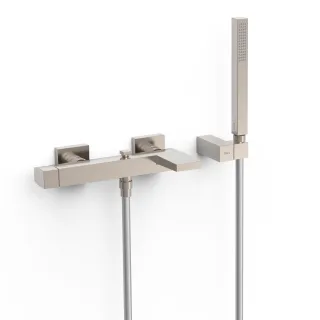 Tres Einhebel Wannenmischer Anti Kalk Messing Handbrause , 20217001AC 20217001AC